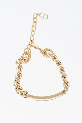 COUTURE Golden-Effect Chain Bracelet