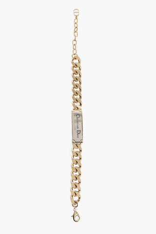 COUTURE Golden-Effect Chain Bracelet