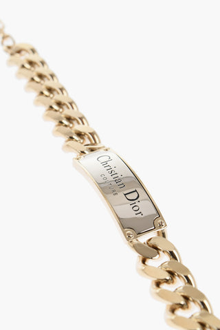 COUTURE Golden-Effect Chain Bracelet