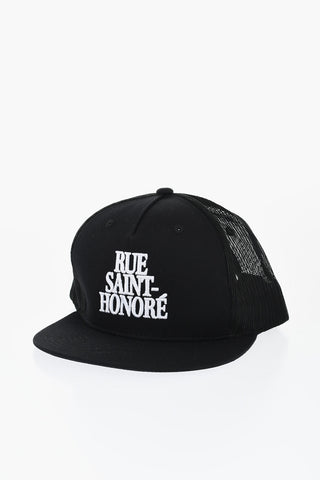 Cappello da Baseball in Mesh con Ricamo in Rilievo