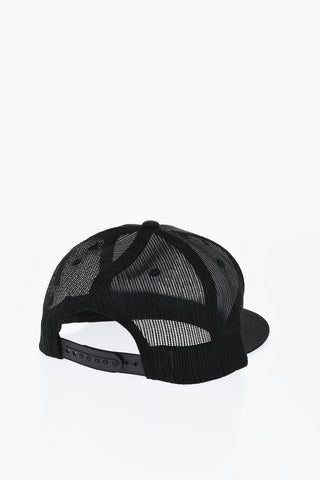 Cappello da Baseball in Mesh con Ricamo in Rilievo