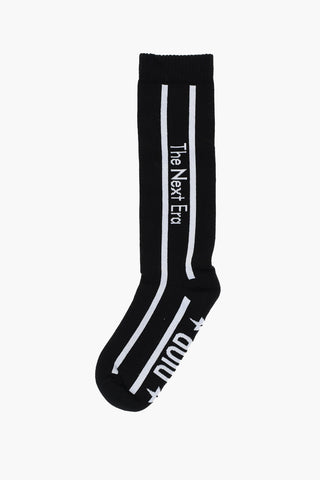 THE NEXT ERA BY MARINELLA BETTINESCHI Cotton Blend Socks with Contrast Details