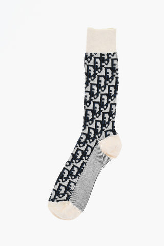 All Over Logoed Socks