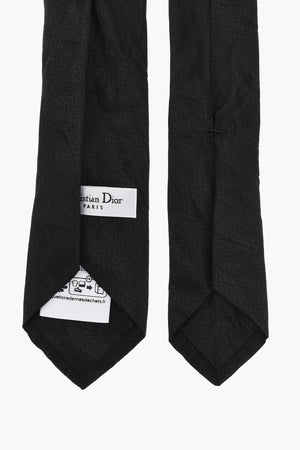 Silk and Lurex Slim Fit Tie