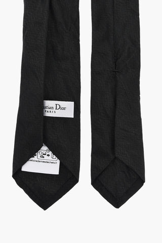 Silk and Lurex Slim Fit Tie