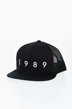 Cappello da Baseball in Mesh con Ricamo in Rilievo