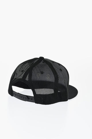 Cappello da Baseball in Mesh con Ricamo in Rilievo