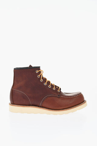 Stivaletti MOC TOE in Pelle con Suola a Contrasto