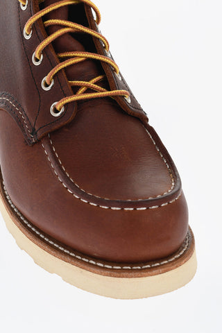 Stivaletti MOC TOE in Pelle con Suola a Contrasto