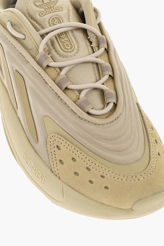 Neoprene OZELIA Sneakers with Suede Inserts