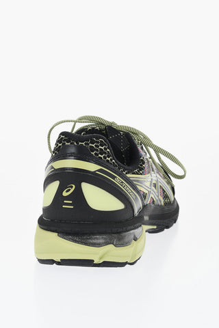 Mesh US4-S GEL-TERRAIN KIKO CURAT Low-Top Sneakers with Rubber Details