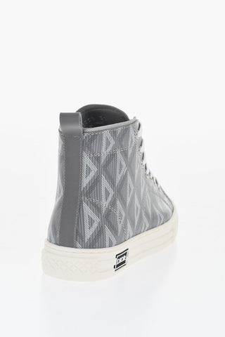 High-Top-Sneaker Mit CD Diamonds All-Over-Logo