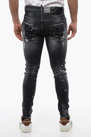 Distressed Effect SUPER TWINKY Skinny-Fit Jeans