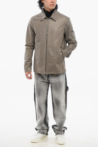 LIDO Giubbotto BRAD in Pelle con Zip Frontale