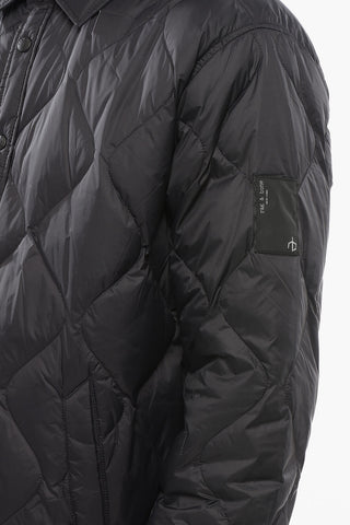 ICONS Quilted Overshirt with Snap Buttons