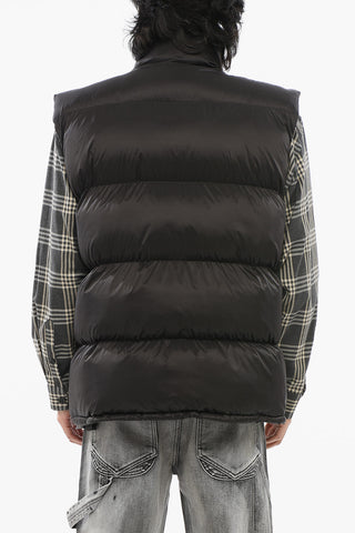 SKIWEAR Giubbotto Smanicato Oversized Fit con Zip Frontale