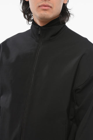 Viscose Blend ETERNAL Bomber Jacket with Embossed Detail