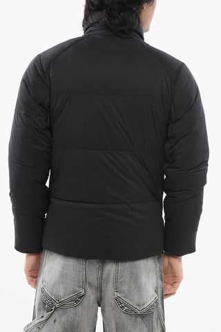 VEILLANCE Piumino in Nylon con Zip Frontale
