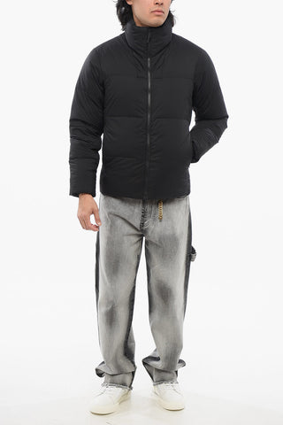 VEILLANCE Piumino in Nylon con Zip Frontale