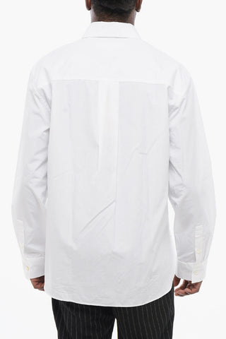 Popeline Cotton LILY Shirt with Embroidered Collar