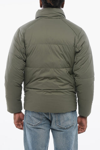 VEILLANCE Front Zipped Nylon Down Jacket