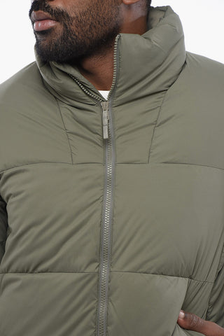 VEILLANCE Front Zipped Nylon Down Jacket