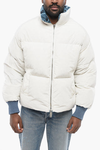 EMPORIO Reversible EARCTIC Down Jacket with Ice Motif