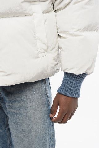 EMPORIO Reversible EARCTIC Down Jacket with Ice Motif