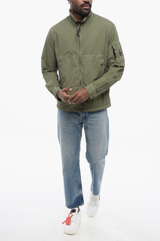 Zip-up Nylon Windbreaker