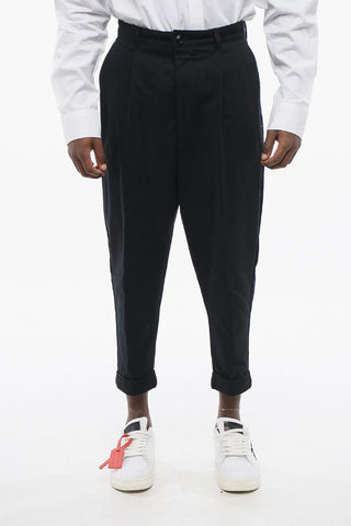 Pantaloni Chino Carrot Fit ad 1 Pince