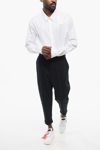 Pantaloni Chino Carrot Fit ad 1 Pince