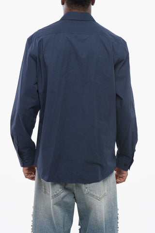 Camicia Sahariana in Cotone FRUIT STICKERS  con Applicazione