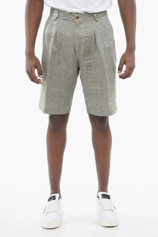 Pure Linen Shorts LA CROISETTE
