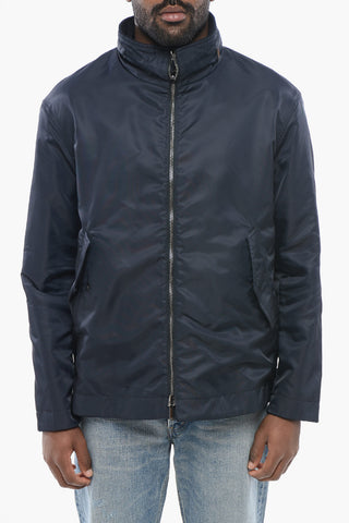 EMPORIO Virgin Wool Blend Reversible Coat with Waterproof Lining