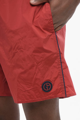 GIORGIO Monochrome Nylon Swim Shorts