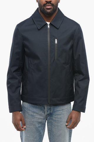 Giacca a Vento in Nylon con Zip Vulcanizzate
