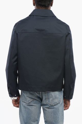 Giacca a Vento in Nylon con Zip Vulcanizzate