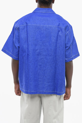 Leinenhemd Mit Brusttasche