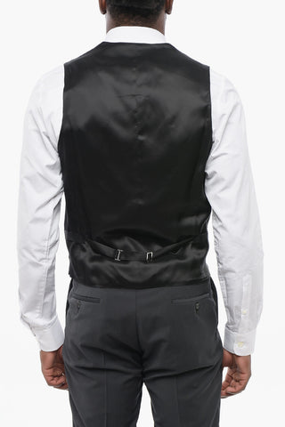 CC COLLECTION Gilet in Satin RESET con Tasche a Filo