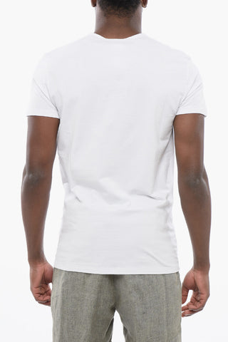 Cotton TOPEKA Crew-neck T-shirt with Printed Medusa