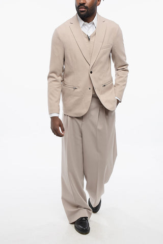 EMPORIO 2 Button Blazer with Removable Chest Piece