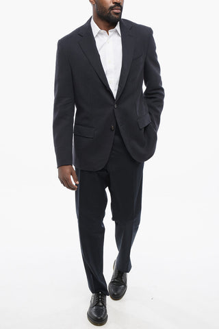 Slim Fit Pure Linen Blazer with Flap Pockets