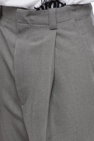 Single-pleated LES SCULPTURES Tailored Shorts
