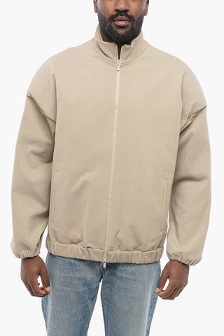 Viscose Blend ETERNAL Bomber Jacket with Embossed Detail