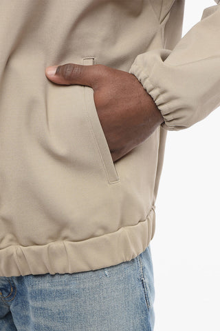 Viscose Blend ETERNAL Bomber Jacket with Embossed Detail