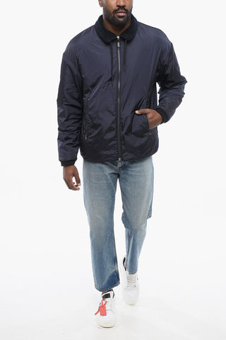 EMPORIO Reversible Windbreaker with Sherpa Lining