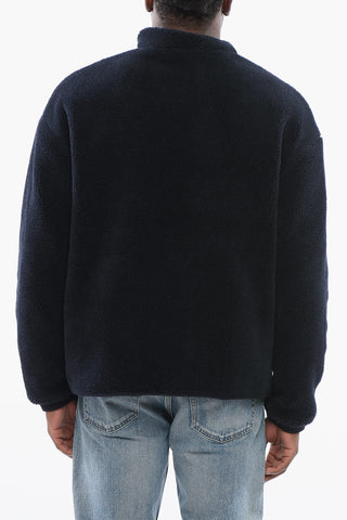 EMPORIO Reversible Windbreaker with Sherpa Lining