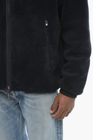 EMPORIO Reversible Windbreaker with Sherpa Lining