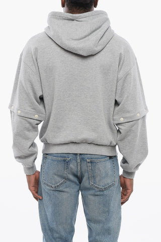 Cotton ARCUS CAELESTIS Hoodie with Removable Sleeves