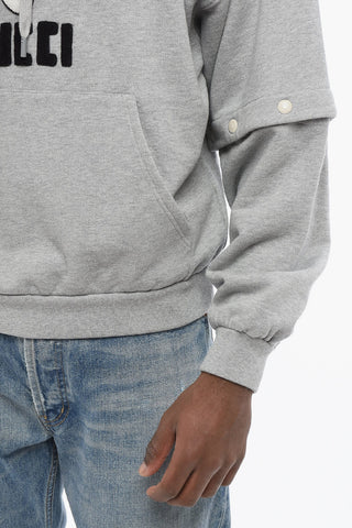 Cotton ARCUS CAELESTIS Hoodie with Removable Sleeves